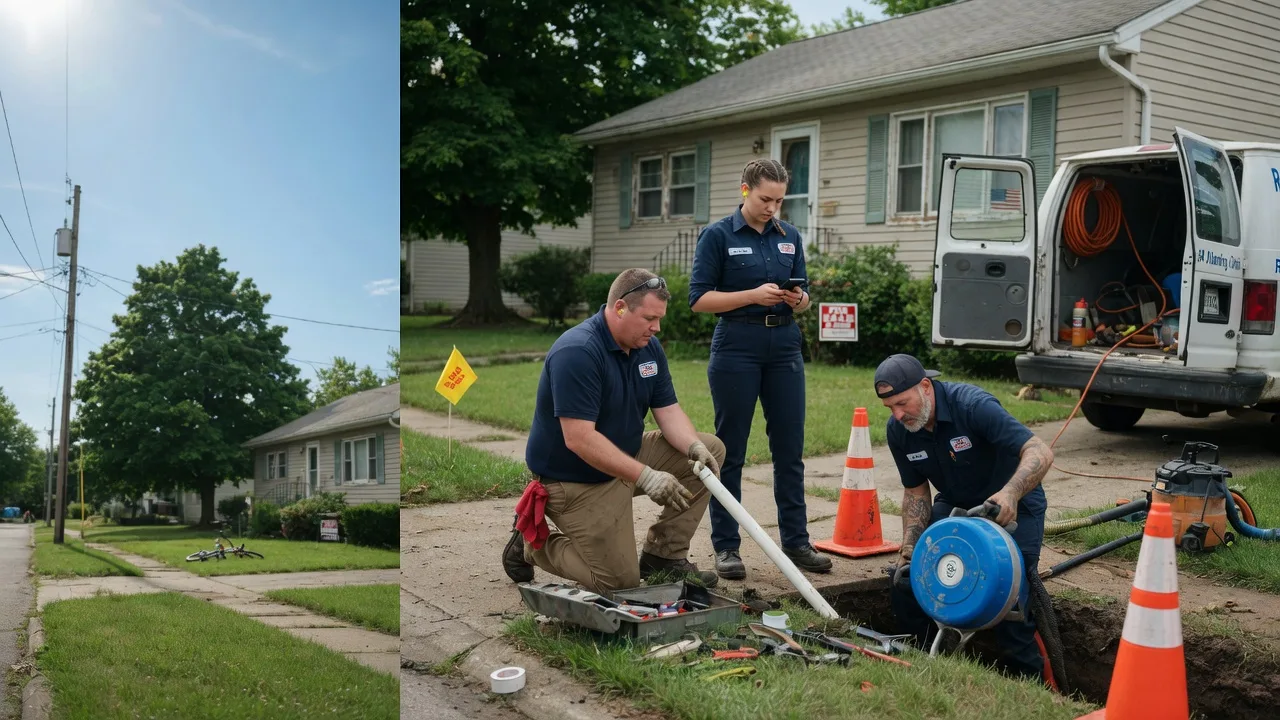 Sewer Line Repair in Eaton, IN near me